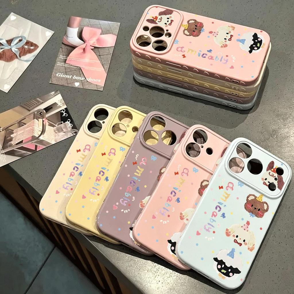 Puppy Đảng Thích hợp iPhone 17/16P trường hợp điện thoại 1512 mới 1314