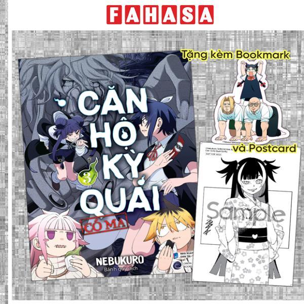 Sách - Căn Hộ Kỳ Quái - Có Ma - Tập 3 - Tặng Kèm Bookmark + Postcard