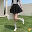 Váy Mini chữ A lưng cao dành cho nữ Xuân Hè Váy ngắn phong cách múa ba lê Vải mềm để mặc hàng ngày mới