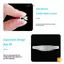 Miếng đệm mũi bằng silicon mềm cho kính 2 miếng đệm chống trượt Tăng cường sức mạnh cho kính mắt khi đi du lịch hoặc đi học mới
