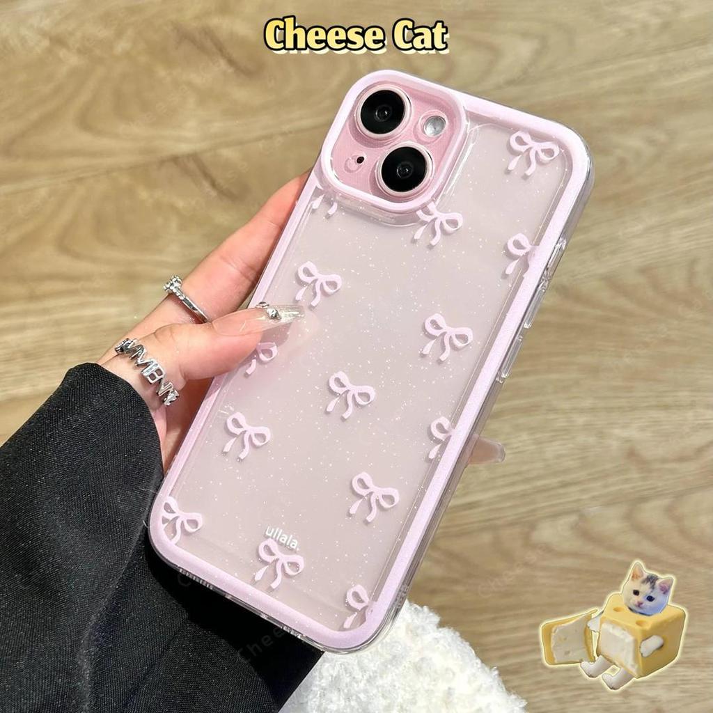 nơ vàng Ốp điện thoại hình nơ đầy màu sắc cho iPhone 6 7 Plus 8 SE 15 14 13 12 11 16 17 Pro Max 17 Air Xs Max XR