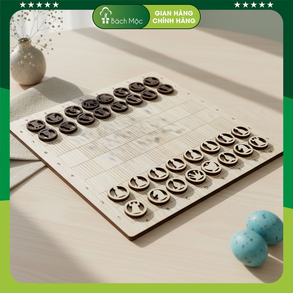 COMBO các bộ trò chơi dân gian bằng gỗ (Cờ Caro, Ô ăn quan, Đua ngựa, Rắn thang, Cờ Vua, Cờ Tướng)||