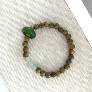 Tự Nhiên Xanh Đàn Hương Vòng Tay Vòng Tay Phong Cách Trung Quốc Chạy Vòng Đính Hạt Vòng Tay Bạn Gái Mới Trung Quốc Đơn Giản Vòng Tay Vòng Tay