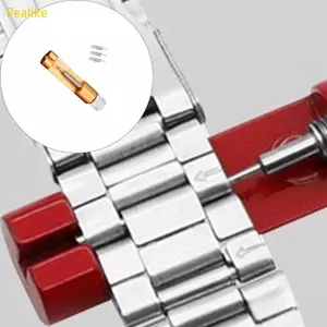 Công cụ loại bỏ liên kết đồng hồ Pealike Bộ công cụ sửa chữa dây đeo đồng hồ Bộ công cụ đồng hồ Loại bỏ liên kết Công cụ sửa chữa cho dây đeo đồng hồ Repla