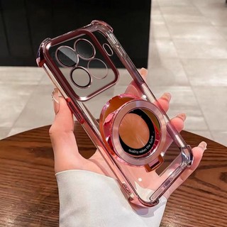 Ốp Lưng Cho Xiaomi 17T Pro 17TPro 1 7 17 T Pro Xiaomi17 T Xiaomi17T Pro Xiaomi17TPro Giá Đỡ Vòng Giá Đỡ Ốp lưng Trong Suốt Silicon Mềm TPU Edge Ốp Lưng Chống Sốc