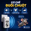 Máy đuổi chuột gián muỗi bằng sóng siêu âm đa tần, cắm điện không hóa chất, dùng cho nhà bếp phòng ngủ kho