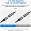 WU Nhôm USB 3 1 sang Type C Dung dịch sạc truyền dữ liệu nhanh 10Gbps