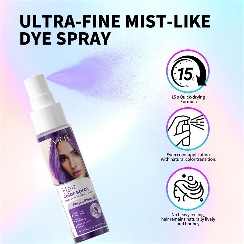Xịt Nhuộm Tóc SEVICH 30ml Màu Tóc Tạm Thời