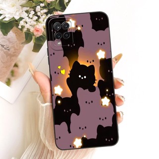 Ốp Lưng Cho Samsung Galaxy A22 M22 M32 4G Ốp lưng SM-A225F M225 M325F Thiết Kế Mới Ống Kính Máy Ảnh Bảo Vệ Mặt Sau Silicon Mềm