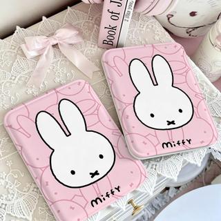 Gương gấp thỏ Miffy hồng dễ thương, gương trang điểm bỏ túi