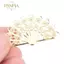 PNPIA- 100 Chiếc Hoa Filigree DIY Phụ Kiện Kim Loại Thủ Công Đầu Nối Để Làm Đồ Trang Sức
