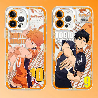 Ốp Điện Thoại Di Động Cho Samsung Galaxy A57 A17 A56 A36 A26 A55 A16 A15 A07 A06 A54 A53 Ốp Lưng Anime Haikyuu Shoyo Hinata Tobio Kageyama Kozume Kenma Họa Tiết Trong Suốt Mềm Mại
