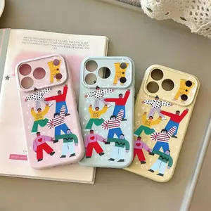 Ốp lưng iPhone17 người hoạt họa nhiều màu vỏ mềm chống sốcphong cách trẻ trung năng động