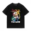 Pokémon Phiêu Lưu Thời Gian Kho Báu Khớp Pikachu Anime Hàng Hóa Nhật Bản Tay Ngắn Thường Ngày Mùa Hè Cotton Nguyên Chất Áo Thun Nam