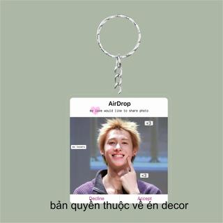 Móc khoá cortis ver airdrop KEYCHAIN ACRYLIC AIRDROP KEONHO CORTIS GLITTER