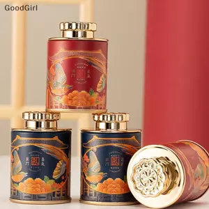 1 Hộp Đựng Trà Mini Có Nắp Kẹo Retro Lon Rỗng Hộp Đựng Cà Phê Pu 'er Ro Hộp Đựng Trà Có Thể Jar VN