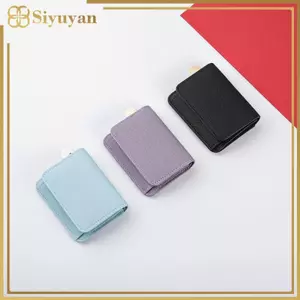 Ví gấp ba dây kéo nữ lấy cảm hứng từ Siyuyan Chic Hàn Quốc dành cho đồng xu đa chức năng thời trang sử dụng VN