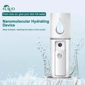 Springevenstar 20ml Máy hấp mặt Máy tạo độ ẩm không khí Mini Nano Facial er Máy phun sương Di động Hydrating Chống lão hóa Nếp nhăn Phụ nữ Làm đẹp Chăm sóc da Springevenstar