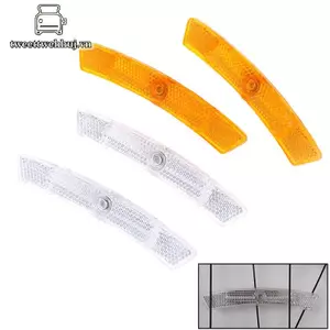 Nhíp 2 Chiếc Xe Đạp Nói Phản Quang Cảnh Báo An Toàn Vành Bánh Xe Phản Quang VN