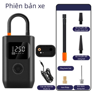 Máy bơm không khí không dây trên ô tô Màn hình kỹ thuật số đa chức năng Máy bơm không khí khẩn cấp Máy bơm lốp ô tô điện