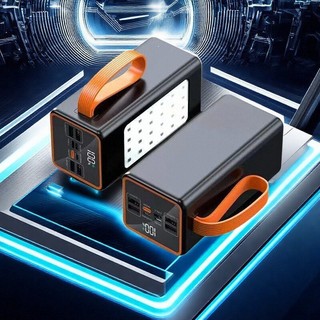 Sạc dự phòng 150000mAh 90000mah sạc nhanh 120W  pin dung lượng lớn có dây cắm nhiều điện thoại