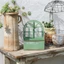 Arched Window Planter Đau khổ Hoàn thiện Vintage Iron Planter Giá đỡ cây trồng uncoveredTop Flower Trough Đế ổn định