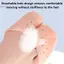 1 Cặp Miếng Lót Chân Trước Mềm Silicone Gel Mũi Nhọn Ngón Tay Bảo Vệ Đau Giày Cao Gót Miếng Gel Cho Chân Ba Lê Chăm Sóc Bàn Chân
