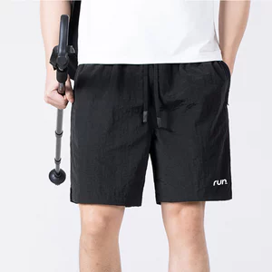 Quần short nhẹ khô nhanh thông thường dành cho nam có dây rút cho bãi biển