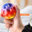< Pluscloth > Đồ chơi bóng cổ tay có dây đàn hồi Dây đeo cổ tay – Dễ dàng cầm tay Thiết kế bầu trời đầy sao đầy màu sắc Bóng giảm căng thẳng cho trẻ em Người lớn Công cụ tập thể dục vui nhộn Rebound