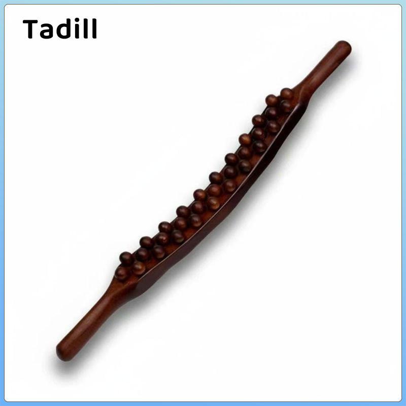 Con lăn massage chức năng kép Dụng cụ massage toàn thân bằng gỗ để thư giãn cơ bắp và chăm sóc sức khỏe
