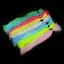 PYCOU Crimped Kinky Minnow Fiber, Sợi Sợi Sợi Tổng Hợp Chiều Dài 30CM Streamer Fly Fibers, Chất Liệu Dụng Cụ Câu Cá Màu Trơn Đa Năng Chất Liệu Bucktail Jig Head Tying Chất Liệu Câu Cá Bass