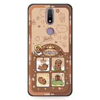 Ốp Lưng Mềm Chống Thấm Nước Ốp lưng Nokia 2.4 Thiết Kế Thời Trang Bền Graffiti Chống Sốc Bọc Toàn Bộ Silicon Dễ Thương TPU Bảo Vệ Hoạt Hình Ốp Lưng Chống Bụi Chống Va Đập Túi Điện Thoại