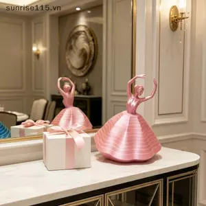 SRVN Tăng cường tập trung với đồ chơi xoay Ballerina Fidget in 3D Hoàn hảo để giảm căng thẳng.
