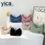 Túi Tote vải nhung YICA, Túi đeo vai nhiều túi dung tích lớn, Túi đeo chéo có thể điều chỉnh màu trơn Sử dụng du lịch