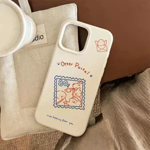 Otter tem dán cho iPhone 17promax trường hợp điện thoại 161514plus silicone 131121