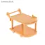 Mô hình xe đẩy thực phẩm, bàn ghế nhựa tỷ lệ 1:12 cho nhà búp bê, đồ nội thất mini trang trí