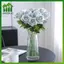 SWEET 3 Cái Real Touch Hoa Hồng Lụa Nhân Tạo Nhiều Màu Sắc Cầu Vồng Hoa Sống Động Như Thật Bó Hoa Cho Gia Đình Văn Phòng Bàn Trang Trí Tiệc n