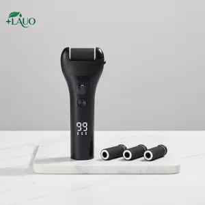 Máy mài chân điện Springevenstar Màn hình kỹ thuật số có thể sạc lại IPX4 Loại bỏ vết chai di động chống nước cho gia đình Sử dụng du lịch Springevenstar
