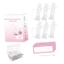 Bộ 6 Hộp Đựng Sữa Mẹ Silicon 3Ml Mỗi Hộp Để An Toàn Cho Trẻ Sơ Sinh Ăn Và Bảo Quản Sữa Tắm Vệ Sinh