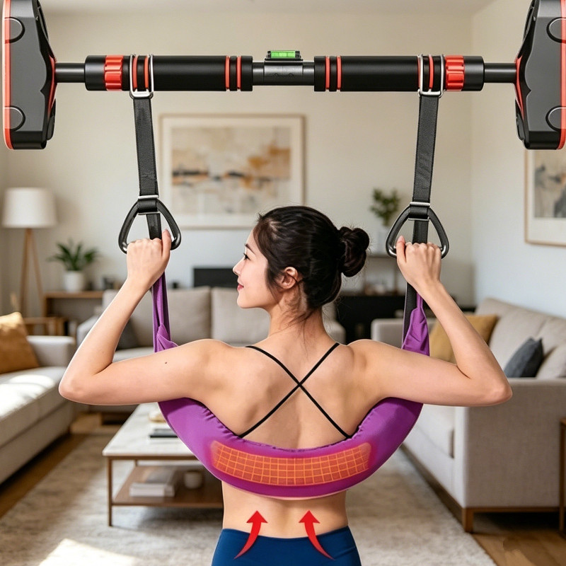 Đai hỗ trợ thắt lưng, cải thiện thoát vị đĩa đệm và các bệnh thoái hóa cột sống, đai trị liệu tại nhà và kéo giãn lưng.