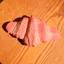 DARON Croissant Squishy Đồ chơi mô phỏng Tay thư giãn Bánh mì nhân tạo giả, Thức ăn dính cho trẻ em Phim hoạt hình tăng chậm Đồ chơi phục hồi mềm sinh nhật