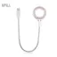 apill Keenso USB LED Light Portable Độ sáng cao 18 Cái Đèn Blubs cho PCLaptop Dây kim loại linh hoạt Tiết kiệm điện WorkStudyTravel Màu đen (Đen)