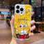Ốp lưng iPhone trong suốt chống sốc họa tiết Spongebob iP-7/8Plus/XSMax/11/12/13/14/15/16/17/Pro/ProMax