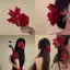 ECK Red Lily Of The Valley Lily sels Kẹp Tóc Cánh Hoa Dubill Hairgrip Mô Phỏng Hoa Bé Gái Nữ Mũ Đội Đầu Phụ Kiện HOT