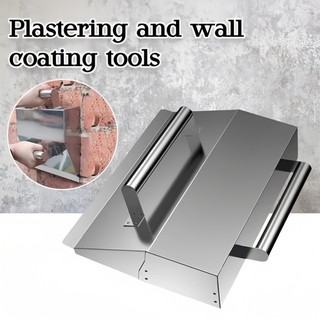 Dụng cụ inox dày trát vữa tường, xẻ bê tông trát xi măng, dao xây gạch cho thợ xây công trình xây dựng nhà ở