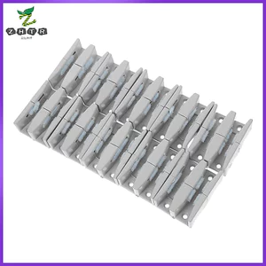 10 Chiếc Nhựa Cửa Tắm Hướng Dẫn Thay Thế Cửa Trượt Đáy Theo Dõi Cản Màu Xám zhenghtr