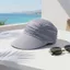 Mũ chống nắng MERIGGIARE, Mũ vành rộng chống tia cực tím bằng vải Polyester, Mũ chống nắng có vành quá khổ thời trang ngoài trời