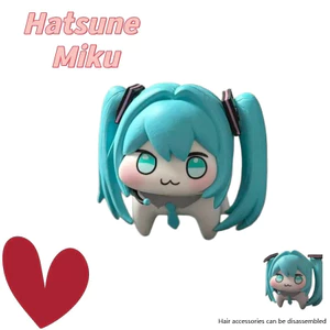Q Phiên Bản Xanh Doro Hatsune Miku Anime Hình Dễ Thương Kawaii PVC Búp Bê Để Bàn Trang Trí Đồ Chơi Quà Tặng Cho Người Hâm Mộ Trẻ Em