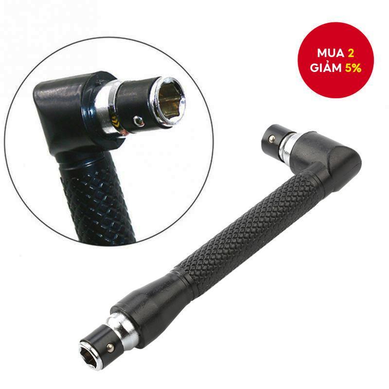 Cờ lê mũi tuốc nơ vít lục giác Mini cầm tay hình chữ L 1 / 4, Công cụ tay cầm hai đầu 90 độ