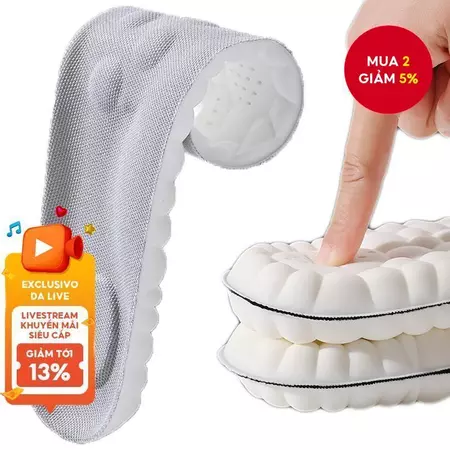 1 Cặp Elasti c Đế Thể Thao Cao Su Hỗ Trợ Vòm Mềm Thoáng Khí Khử Mùi Chống Sốc Miếng Lót Một Cặp Thể Thao Hàng Ngày Thoải Mái Thiết Yếu